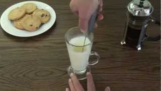 Aerolatte  The Original Steam Free Milk Frother [upl. by Mackey]