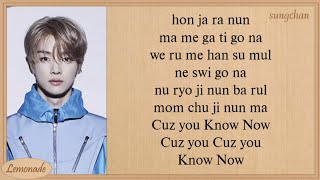 NCT U  Know Now Easy Lyrics [upl. by Malina]