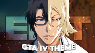 Aizen x Urahara  GTA IV Theme Edit [upl. by Billie]